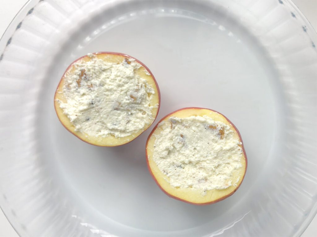 Gebackene Äpfel mit Quarkfüllung