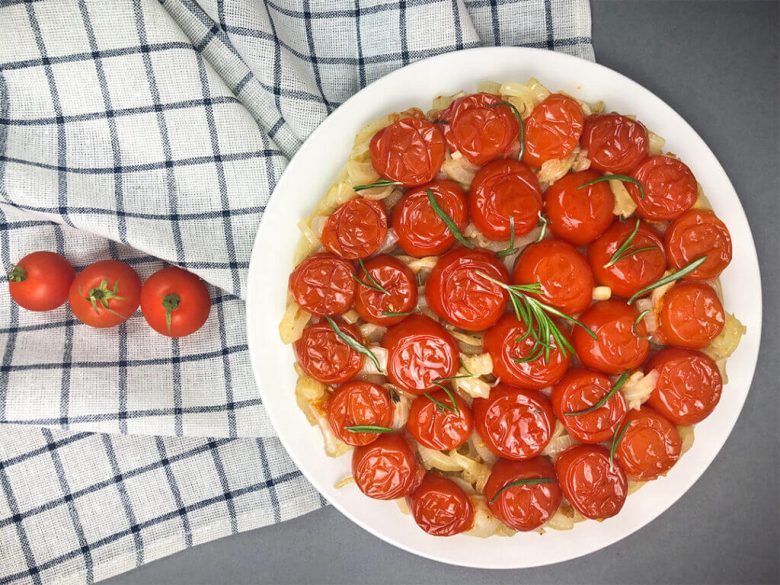 Tomaten-Tarte Tatin