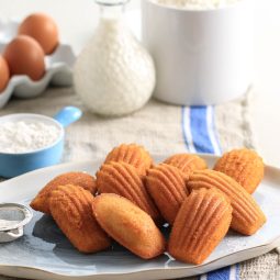 Zitronen Madeleines