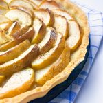 Französische Apfeltarte