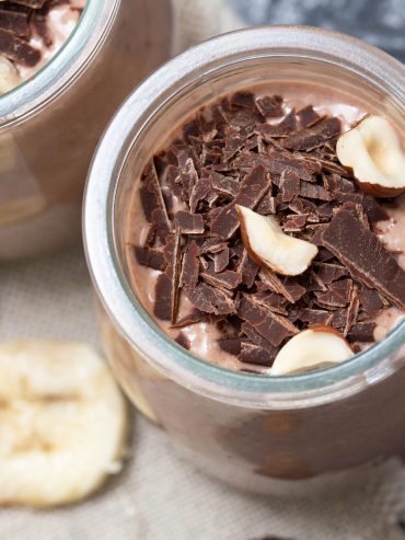 Schoko-Bananenpudding
