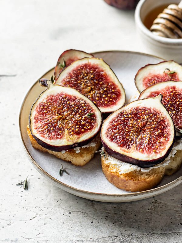 Bruschetta mit Feigen