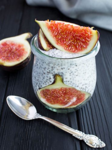 Chia-Pudding mit Feigen