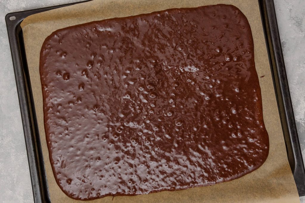 Schwarzwälder Kirsch Biskuitrolle