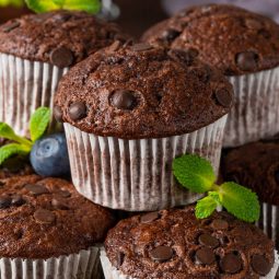 Super schokoladige Muffins