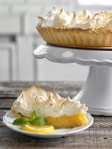 Zitronen-Meringue-Kuchen