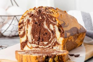 Marmorkuchen mit Orangennote