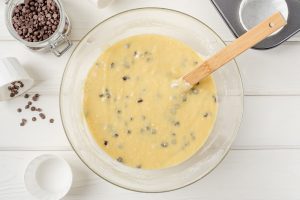 Vanille-Muffins mit Schokoladenstückchen