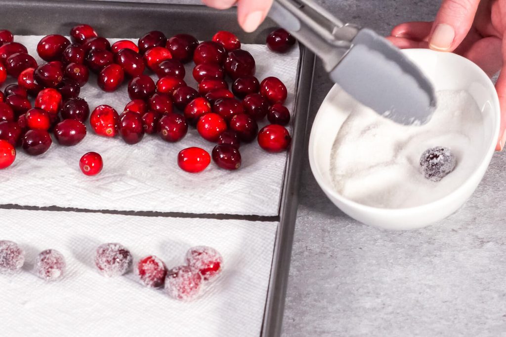 Kandierte Früchte — Cranberries