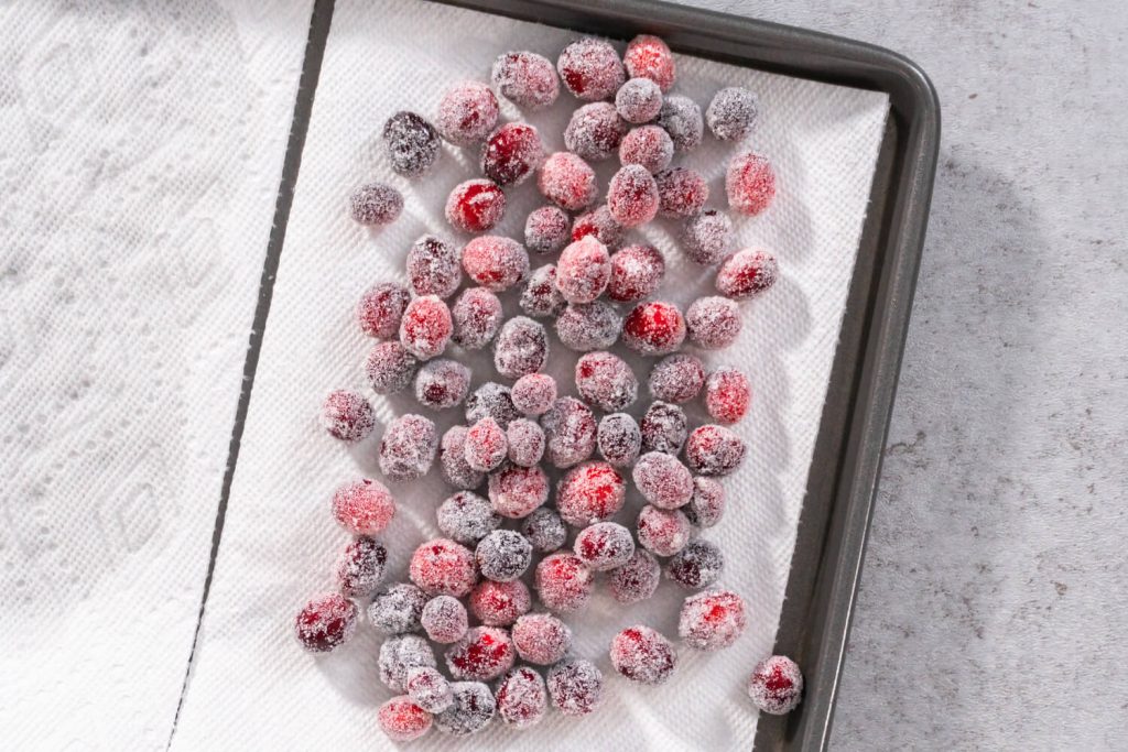 Kandierte Früchte — Cranberries