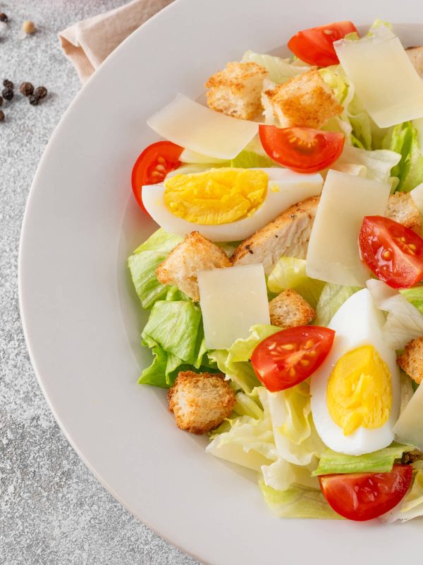 Caesar-Salad mit Hähnchen