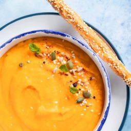 Einfache Kürbiscremesuppe