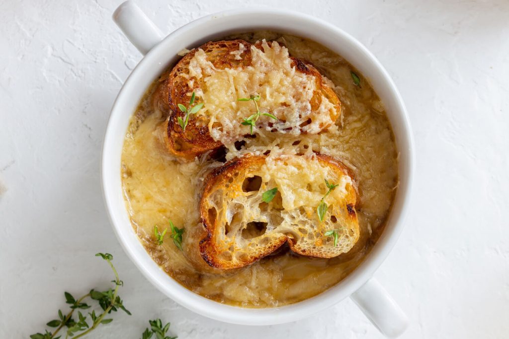 Französische Zwiebelsuppe