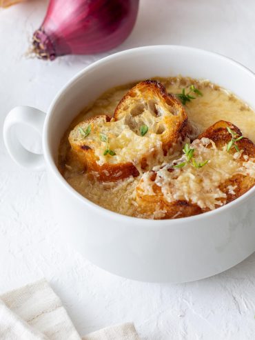 Französische Zwiebelsuppe
