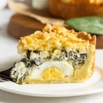 Torta Pasqualina - italienischer Osterkuchen mit Mangold, Ricotta und Eiern