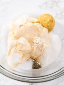 Cremiges Salatdressing