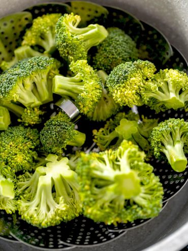 Gedämpfter Brokkoli