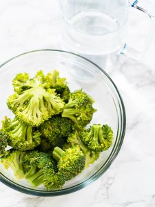 Gedämpfter Brokkoli