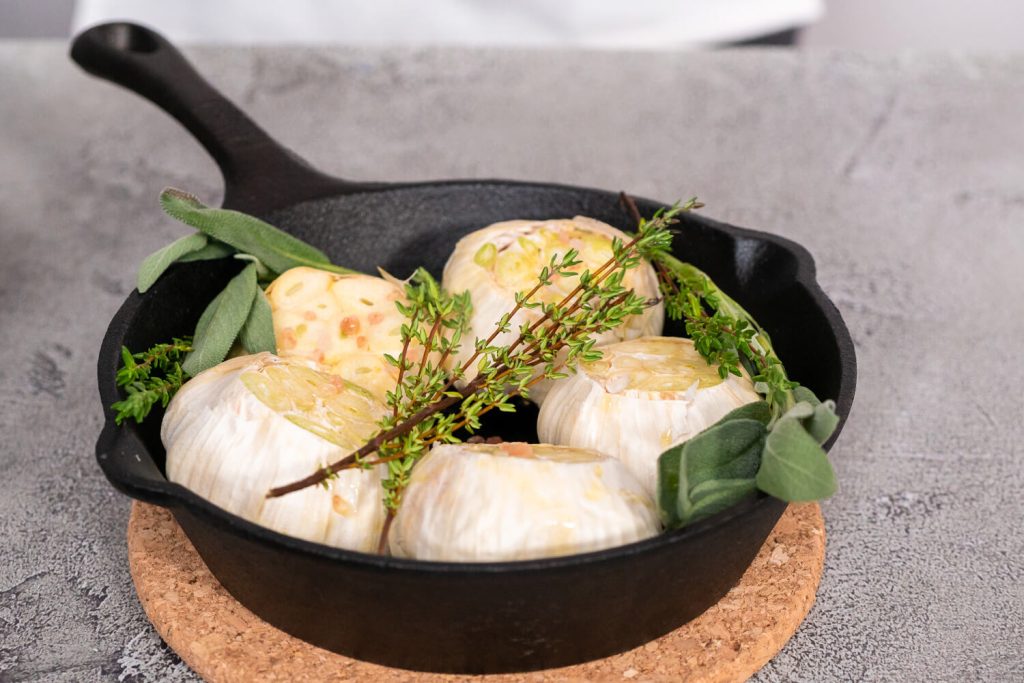 Gerösteter Knoblauch-Aufstrich