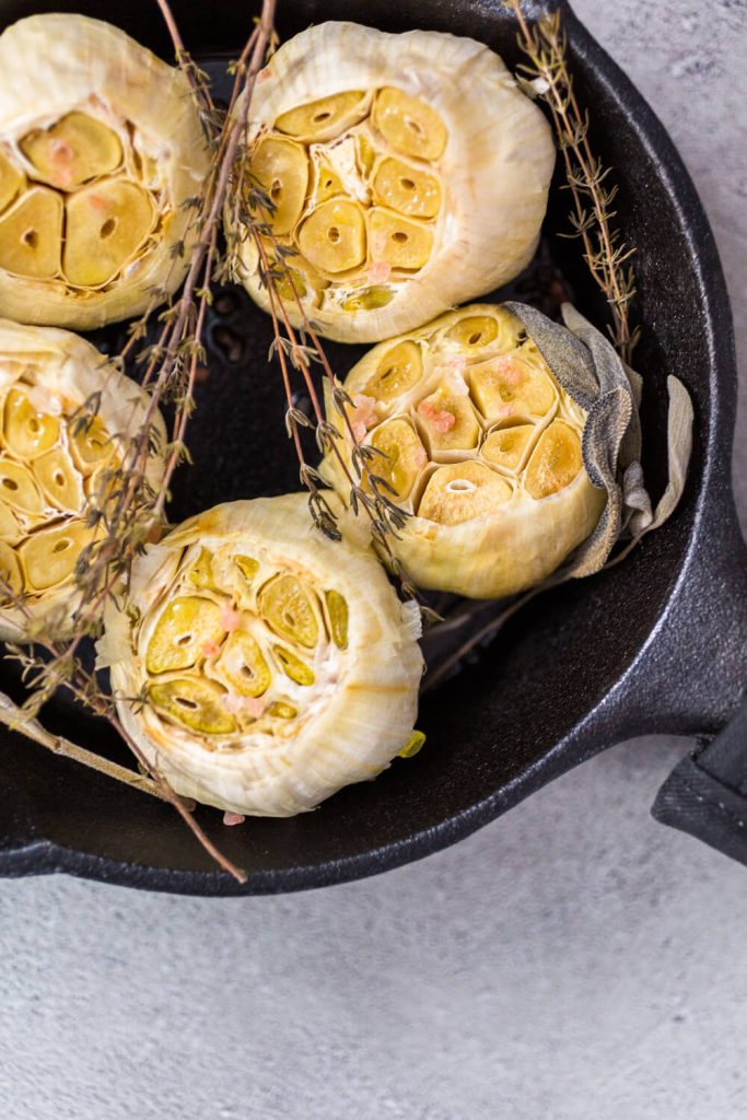 Gerösteter Knoblauch-Aufstrich