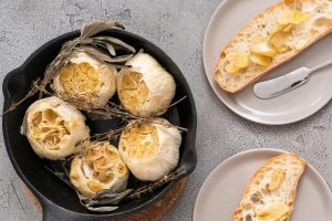 Gerösteter Knoblauch-Aufstrich