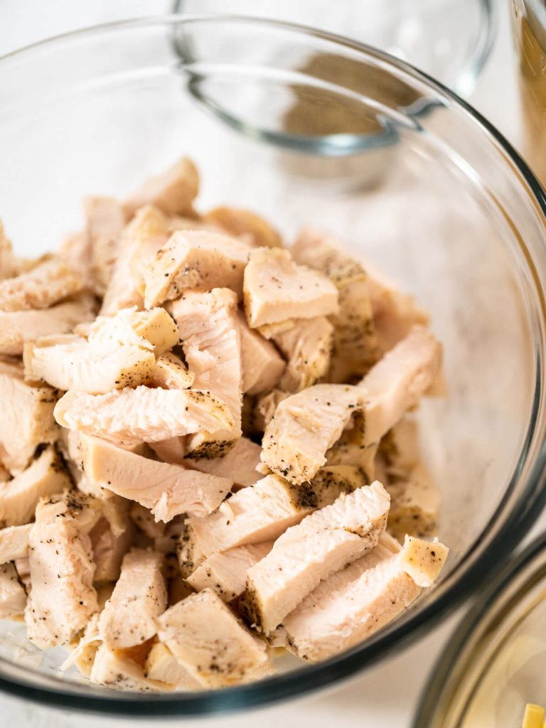 Hühnersuppe mit Nudeln und Gemüse