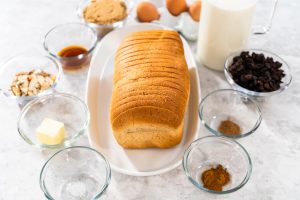 Klassischer American Bread Pudding