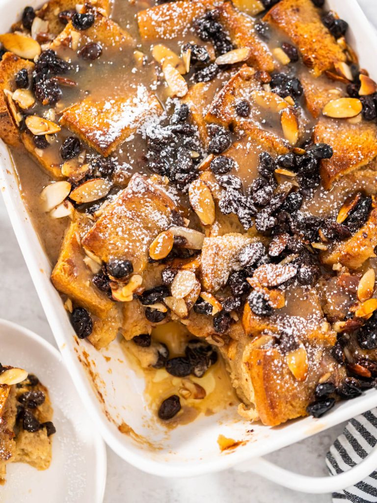 Klassischer American Bread Pudding
