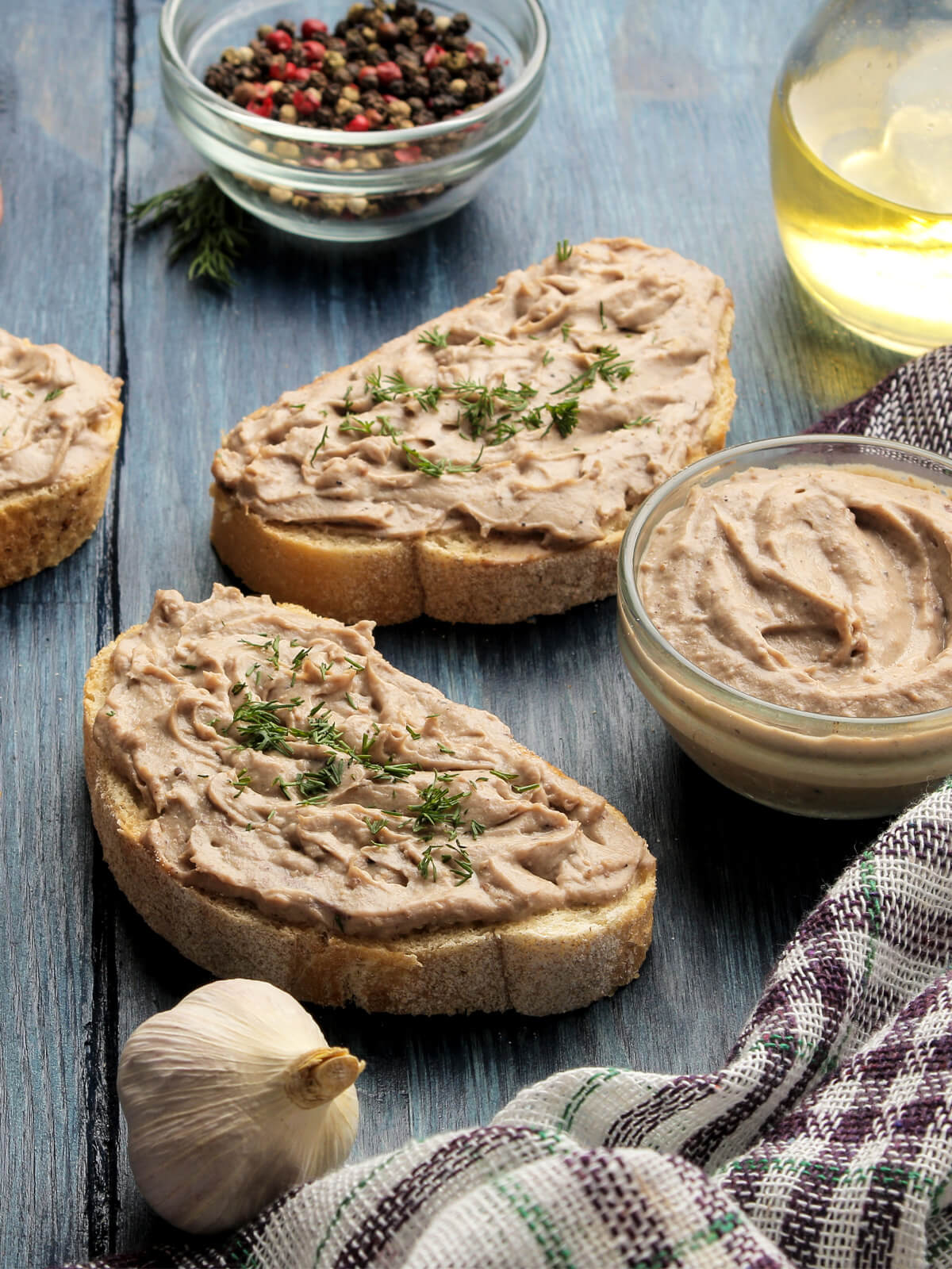 Hähnchenbrust-Pastete mit Pilzen