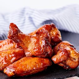 Hähnchenflügel in Sojasauce