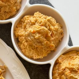 Heringsaufstrich mit Karotte und Frischkäse