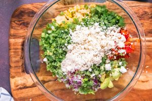 Gegrillter Mais-Salat (Elote)