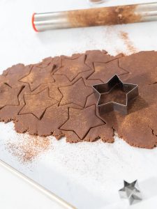 Hausgemachte Graham-Cracker (Vollkorn Schoko-Kekse)