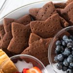 Hausgemachte Graham-Cracker (Vollkorn Schoko-Kekse)