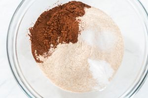 Hausgemachte Graham-Cracker (Vollkorn Schoko-Kekse)