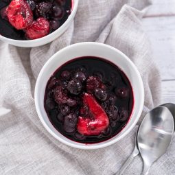 Hausgemachtes Beerenkompott