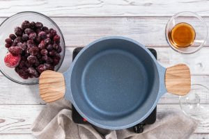 Hausgemachtes Beerenkompott