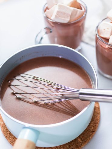 Heiße Schokolade -Wintergetränk-Rezept