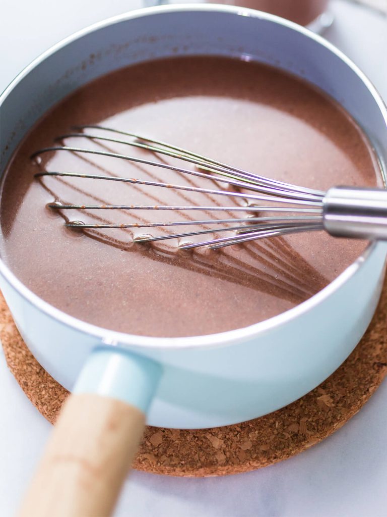 Heiße Schokolade -Wintergetränk-Rezept