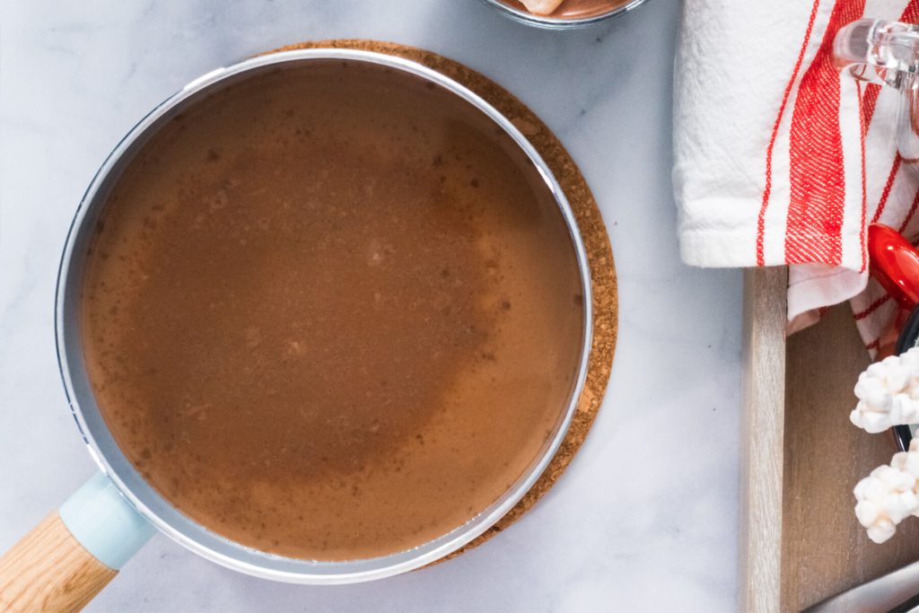 Heiße Schokolade -Wintergetränk-Rezept