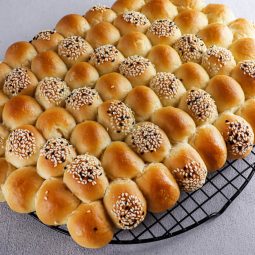 Luftiges Bubble-Brot - Blasenbrot ohne Kneten (Chigiri Pan)