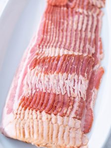 Perfekter Ofen-Bacon