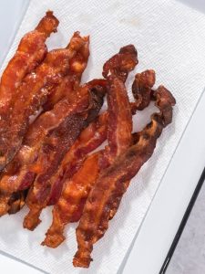 Perfekter Ofen-Bacon