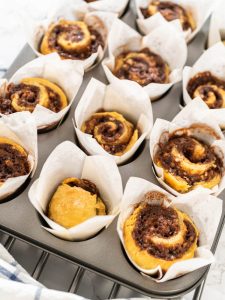 Schnelle Cinnamon Rolls ohne Hefe