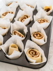 Schnelle Cinnamon Rolls ohne Hefe