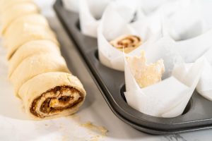 Schnelle Cinnamon Rolls ohne Hefe