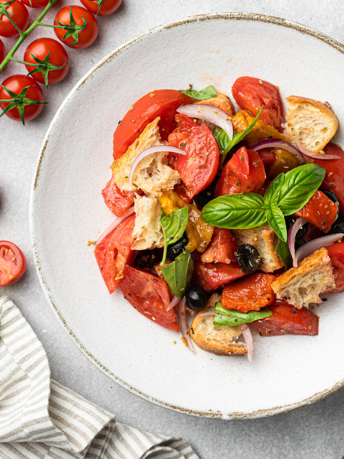 Toskanischer Brotsalat Panzanella