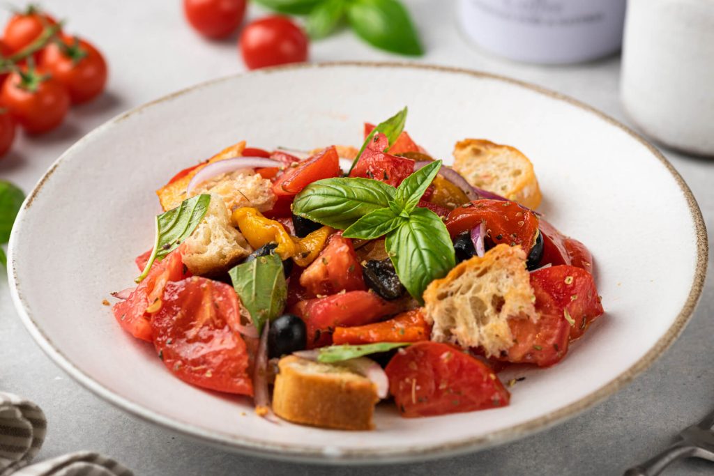 Toskanischer Brotsalat Panzanella