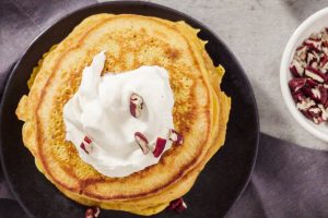 Kürbis-Pancakes