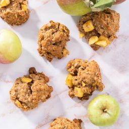 Apfel-Haferflocken-Kekse mit Zimt